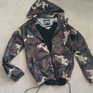 **SALE** Camo Windbreaker